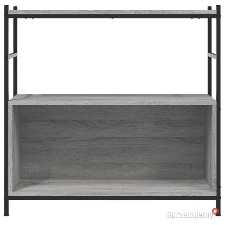 vidaXL Regał na książki szary dąb mazowieckie Warszawa