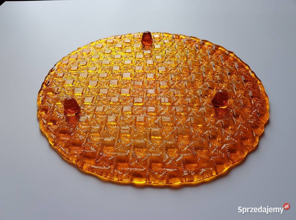 Patera na nóżkach Kratka Plecionka Ząbkowice Dąbrowa Górnicza