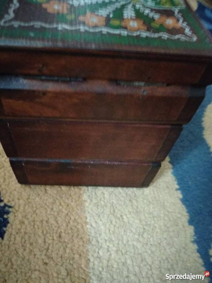 kuferek szkatułka ozdobna rozkładana sprzedam