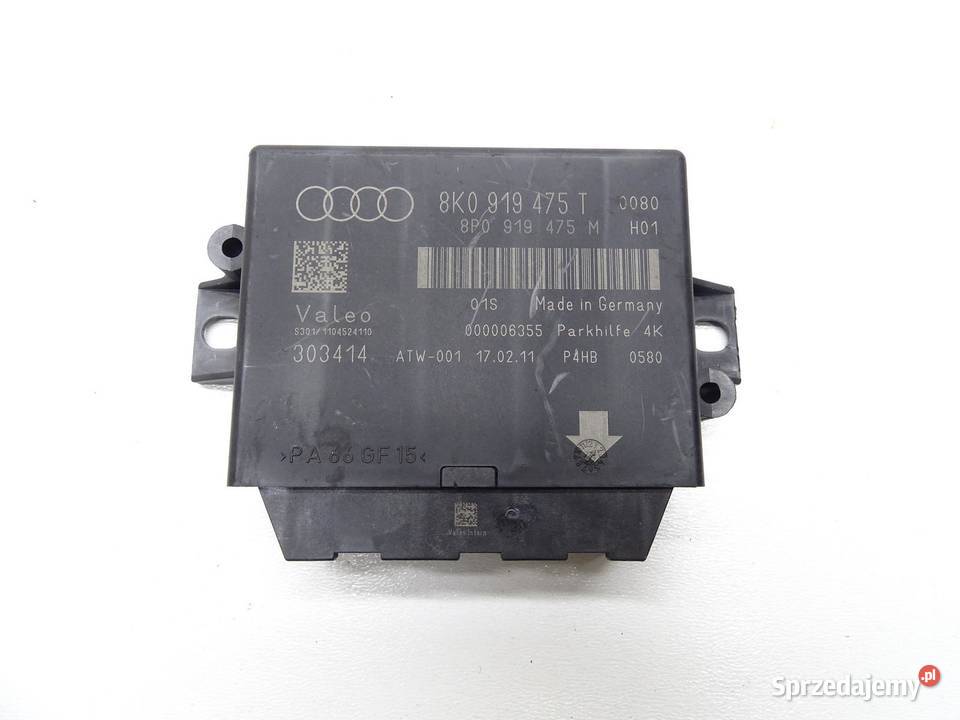 MODUŁ STEROWNIK PARKOWANIA PDC 8K0919475T AUDI