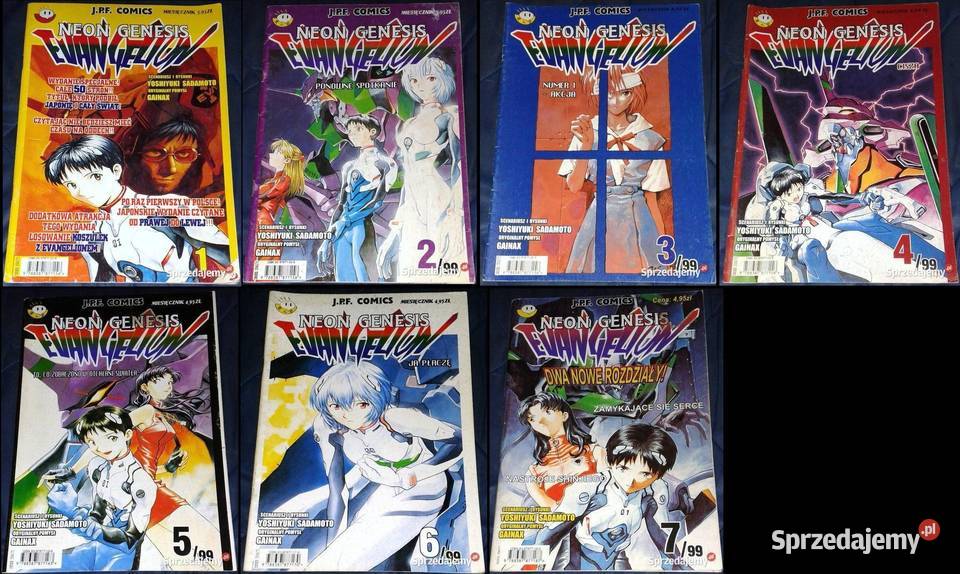 Neon Genesis Evangelion 17 1999 miękka Chełm