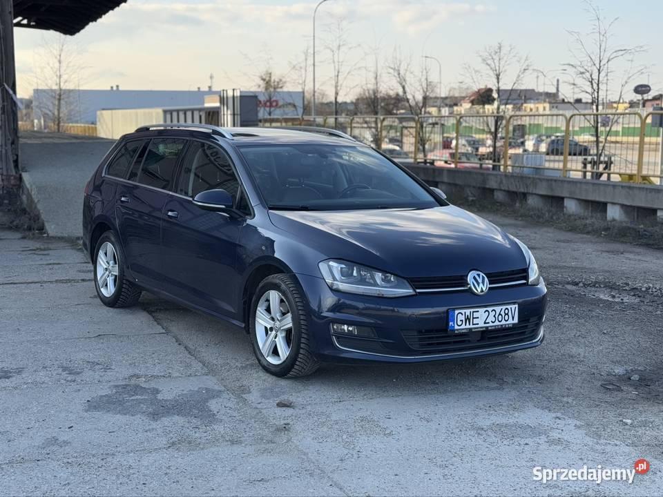 Volkswagen Golf 7 kombi Diesel 6b 215 przebiegu pomorskie Wejherowo