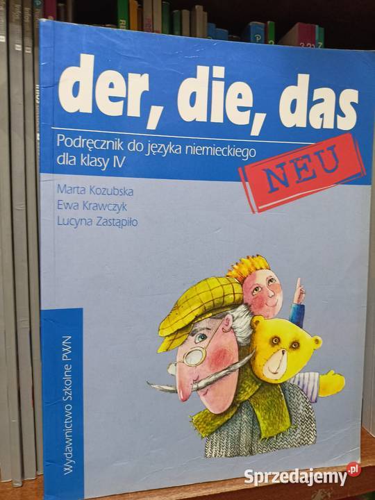 Der die das podręczniki szkolne księgarnia miękka Warszawa