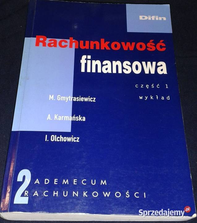 Rachunkowość finansowa Cz 1 Wykład Maria miękka lubelskie Chełm