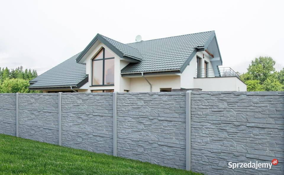 Ogrodzenie betonowe płot betonowy Elementy betonowe Grodzisko Dolne sprzedam