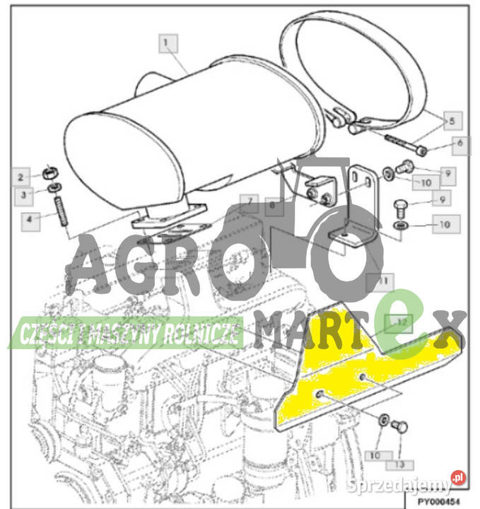 L200910 L172881 L152117 L158377 L165149 OBUDOWA Części i osprzęt rolniczy Wichrów