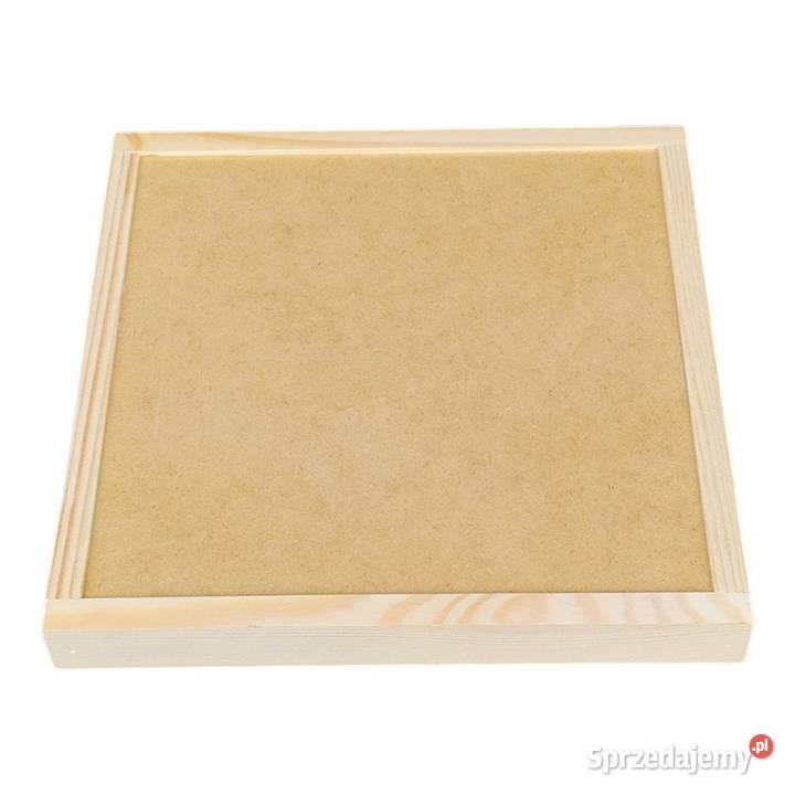 Ramka Drewniana 25x25 do Makramy i Rękodzieła Skawica sprzedam