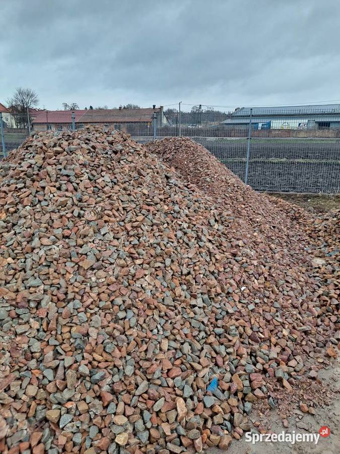 Kruszywo tłuczeń kliniec 030 060 3060 mała Żwir i kamienie małopolskie Kraków