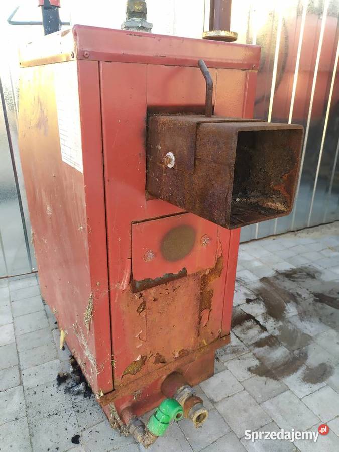 piec kocioł śmieciuch 9kW węgiel drzewo ski sprzedam