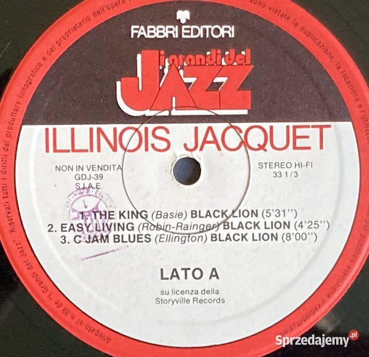 Illinois Jacquet Szczecin sprzedam