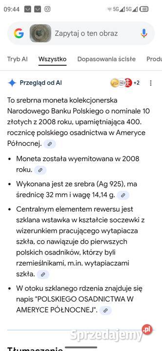 Monety kolekcjonerskie Warszawa