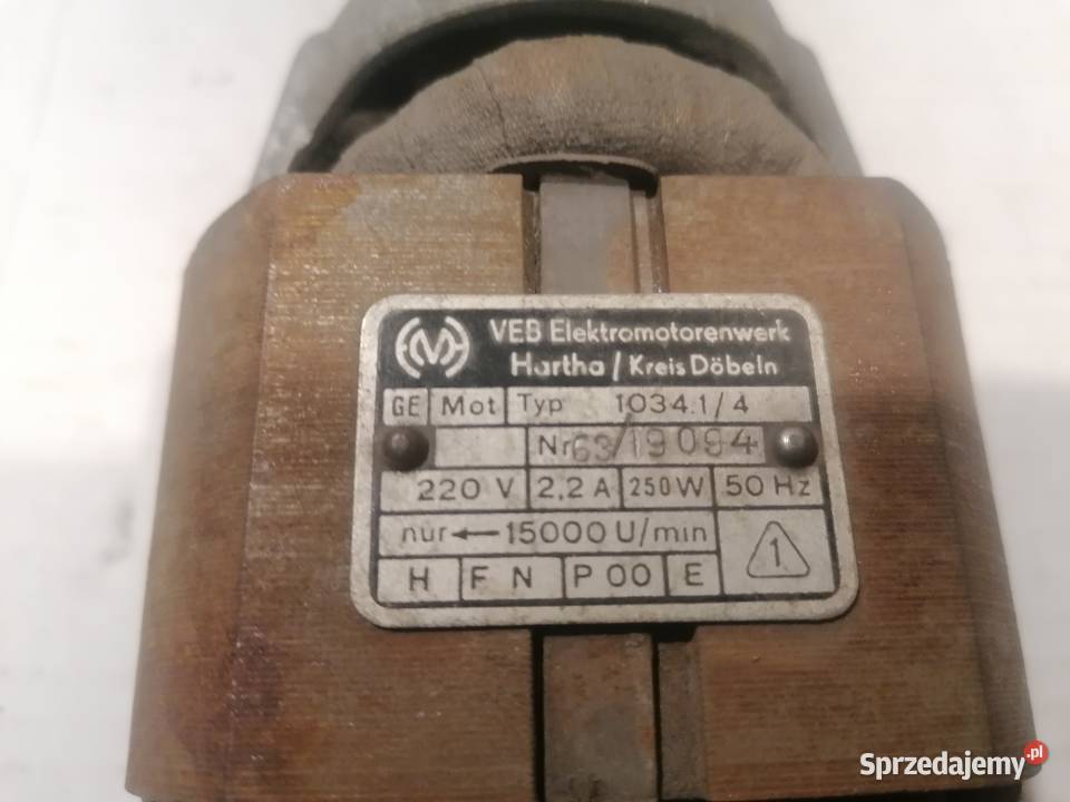silnik do odkurzacza 220V 250W 15obr Piotrków Trybunalski