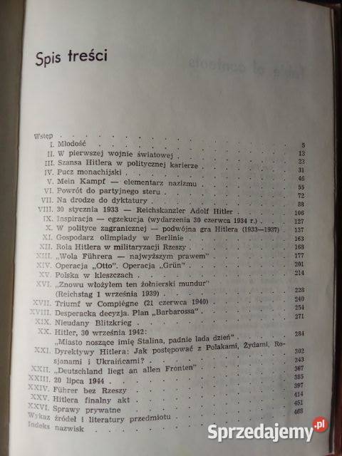 Hitler studium tyranii Bullock Adolf Hitler Łódź