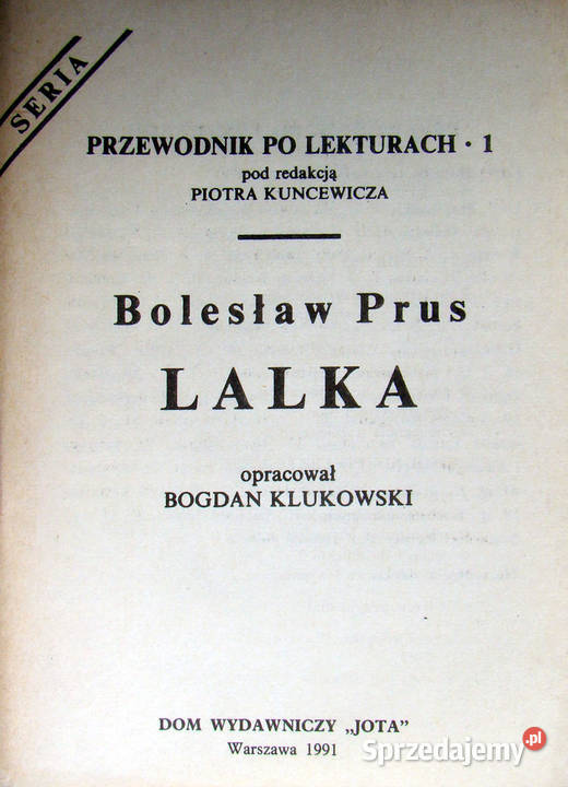 Przewodnik lekturach 8 tomików Limanowa