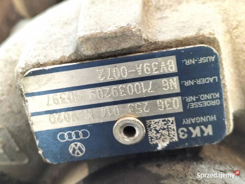 TURBOSPRĘŻARKA 03G253014M 19 TDI Skoda Octavia