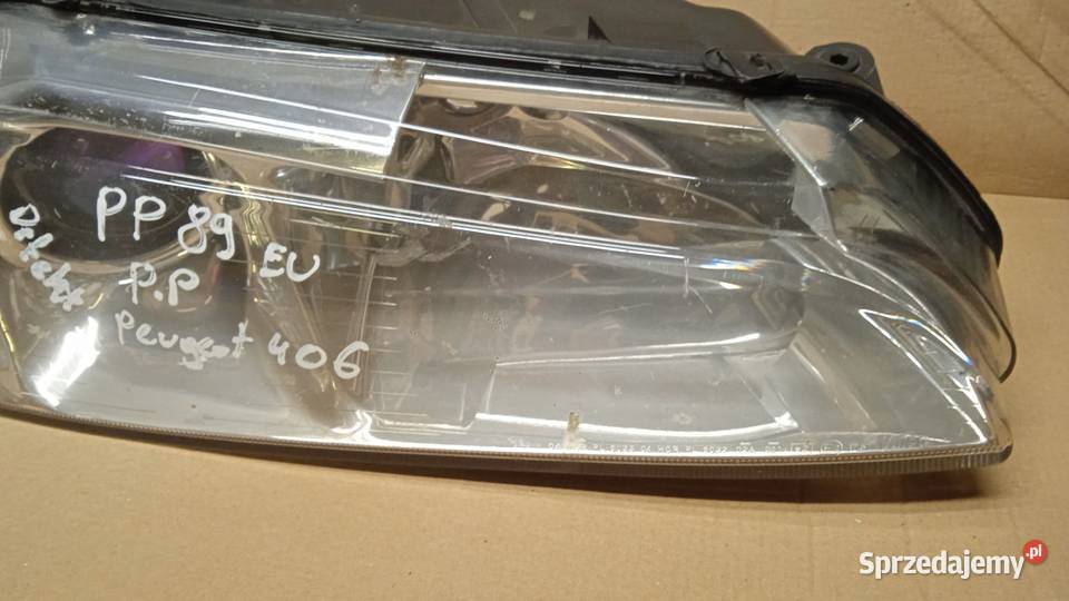 PEUGEOT 406 LAMPA PRZÓD PRAWY EU Zbierkowo sprzedam
