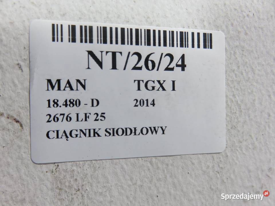 CHŁODNICA WODY MAN TGX I 18480 81061006829