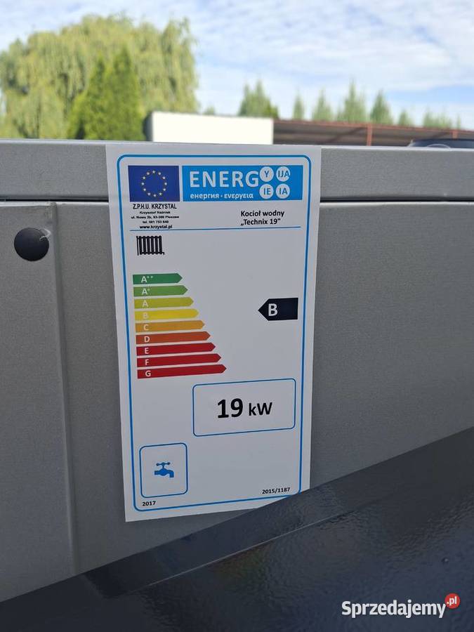 Kocioł na eko groszek 19kW Technix Krzystal Kulaszne