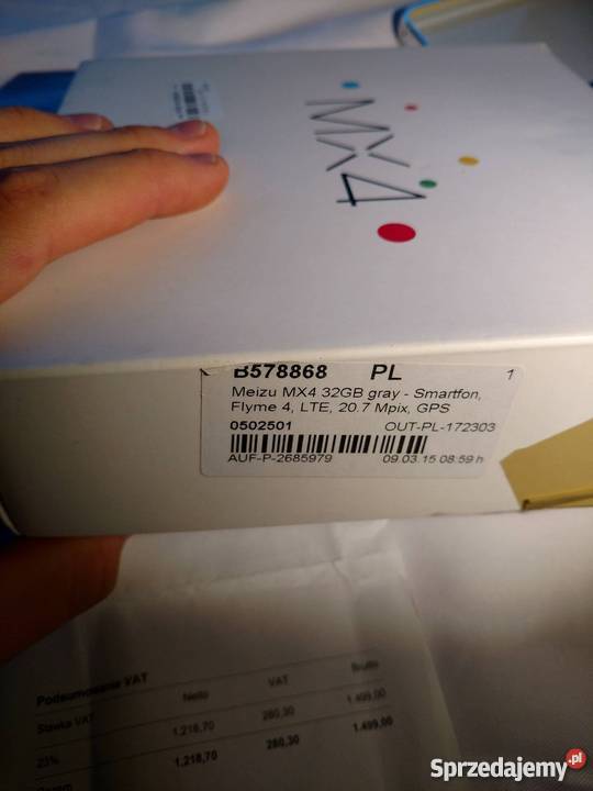 Meizu mx4 32GB kupiony w Polsce Gwarancja