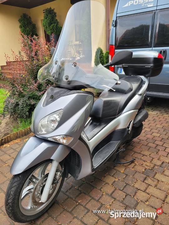 YAMAHA MBK XCITY XCITY 125 katB 07r italmotopila srebrny Piła sprzedam