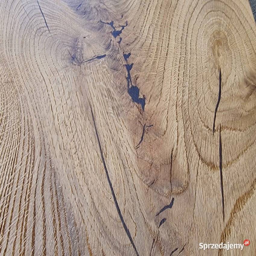 Szafka blat dębowy podstawa pod umywalkę loft Regały Bartoszyce