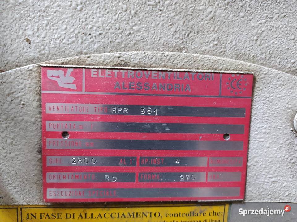 Nagrzewnica przemysłowa Dmuchawa z grzałką Niepruszewo