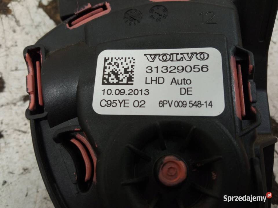 PEDAŁ POTENCJOMETR GAZU 31329056 32 B 238 Volvo Rok produkcji 2014 Części samochodowe