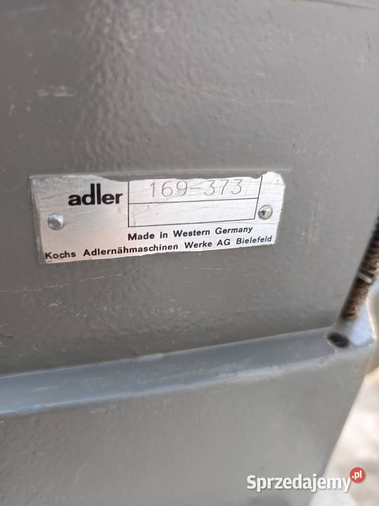 Adler 169 lamowacz maszyna do szycia skóry Warszawa