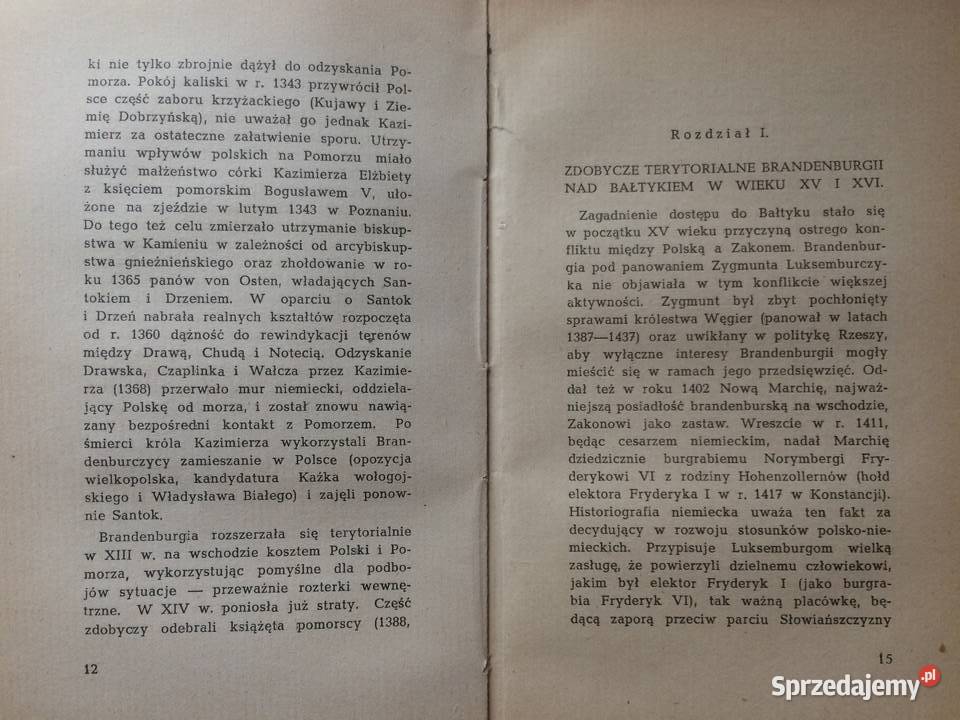 572 Ekspansja Brandenburgii Bałtykiem zachodniopomorskie