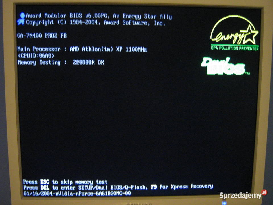Płyta główna Gigabyte K7 Triton procesor AMD opolskie Krapkowice