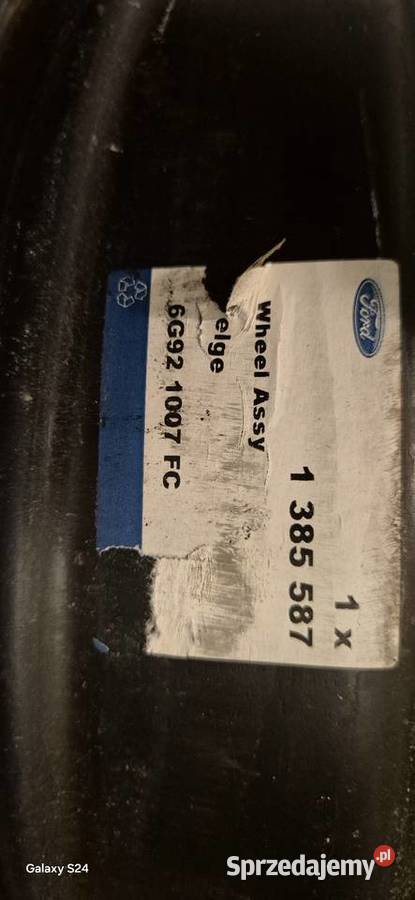 Felgi stalowe 16 Mikołów sprzedam