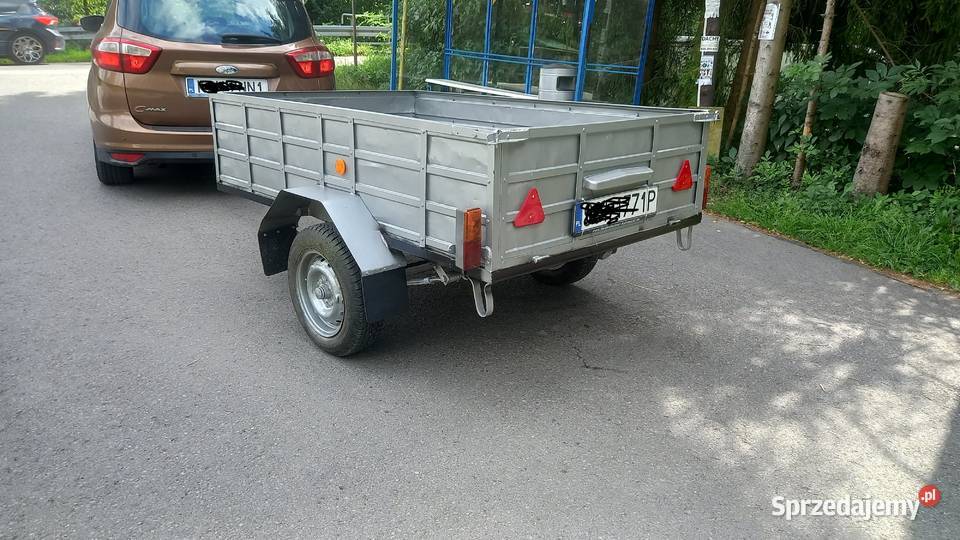 przyczepa sam zarejestrowana Do samochodów osobowych Zembrzyce