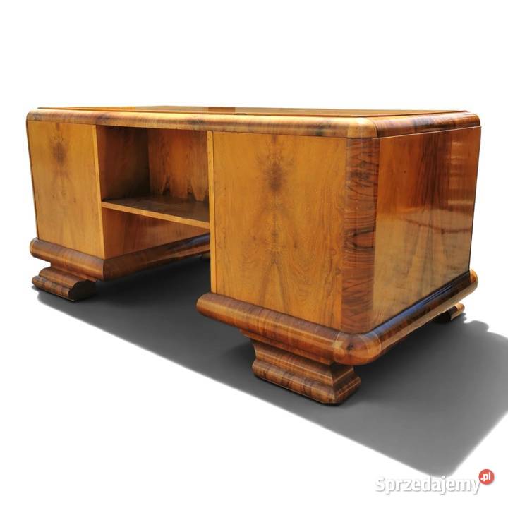Wspaniały komplet gabinetowy Art Deco 1930 Meble Wrocław