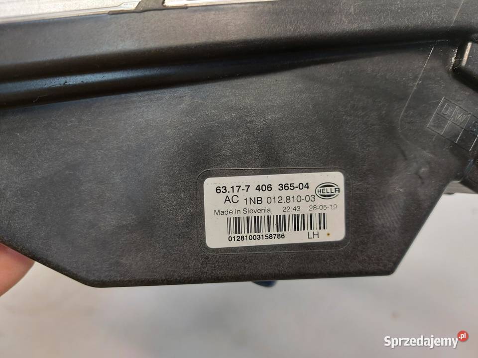 BMW G05 X5 30d 2019r LAMPA HALOGEN DRL LEWY