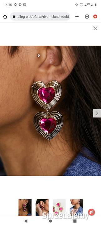 RIVER ISLANDDługie Bogato zdobione kolczyki z Kraków