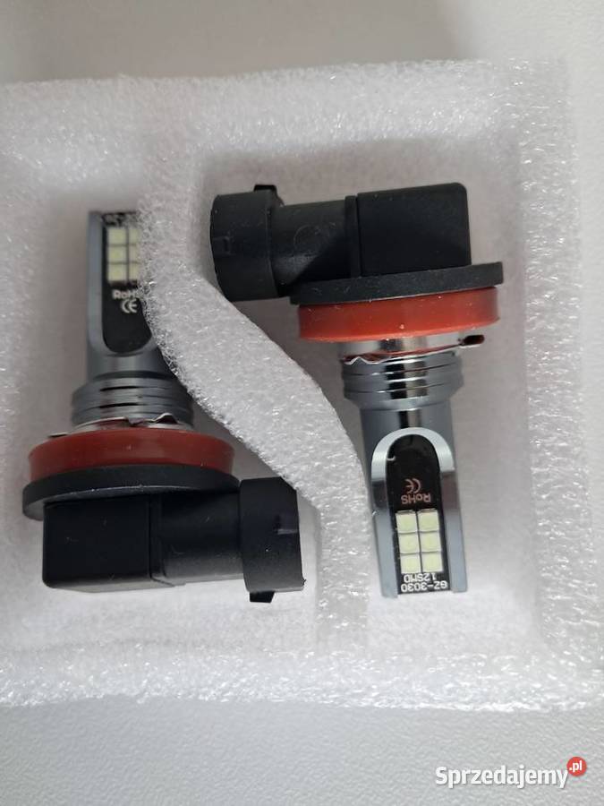 2 nowe żarówki samochodowe LED H8H11 12 diod led osobowe Motoryzacja Sandomierz sprzedam