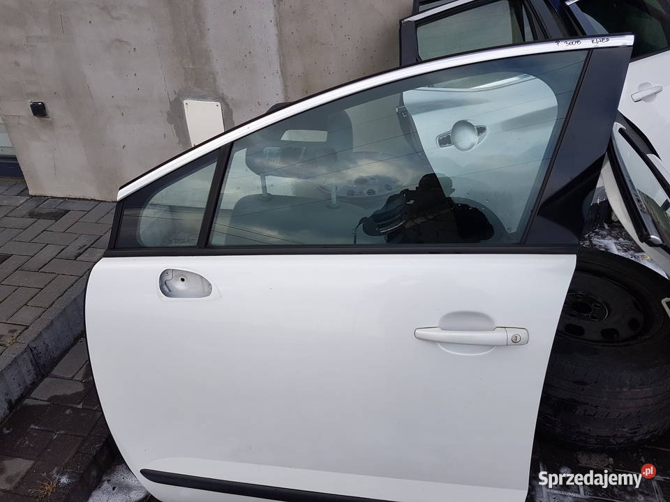 PEUGEOT 3008 I 2011 2012 2013 DRZWI LEWE BIALE wielkopolskie Turek