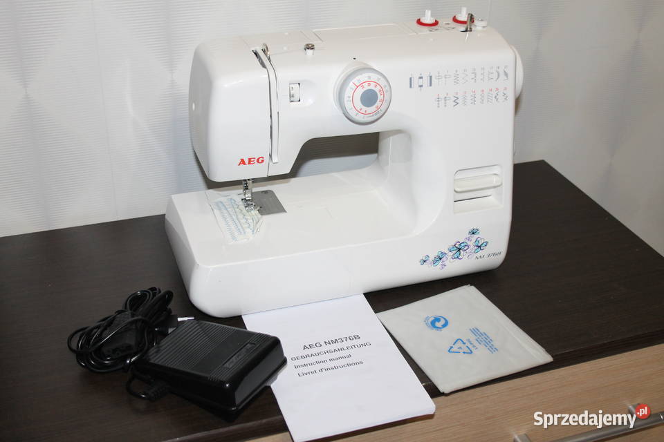 Nowa Maszyna do Szycia AEG NM 376B 24 MIESIĄCE Maszewo