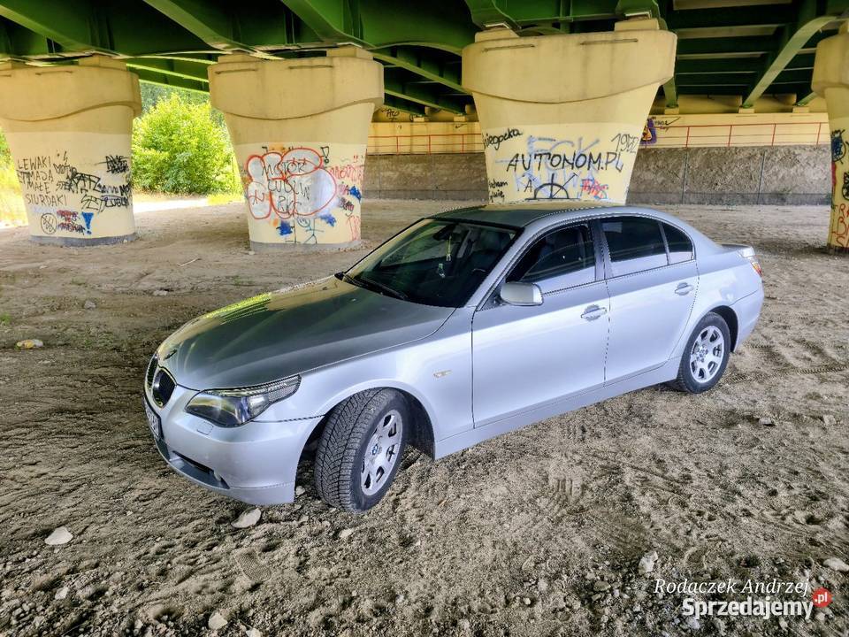 Tanio BMW E60 25d automat 2004r 4/5 Lublin