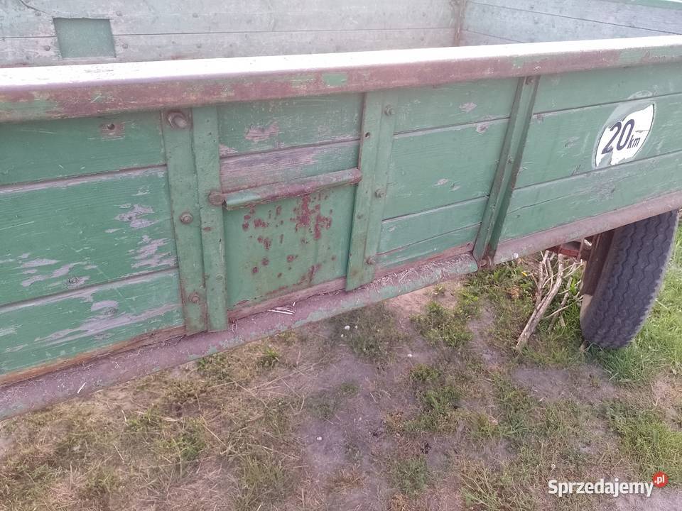 Przyczepa niemiecka wywrotka