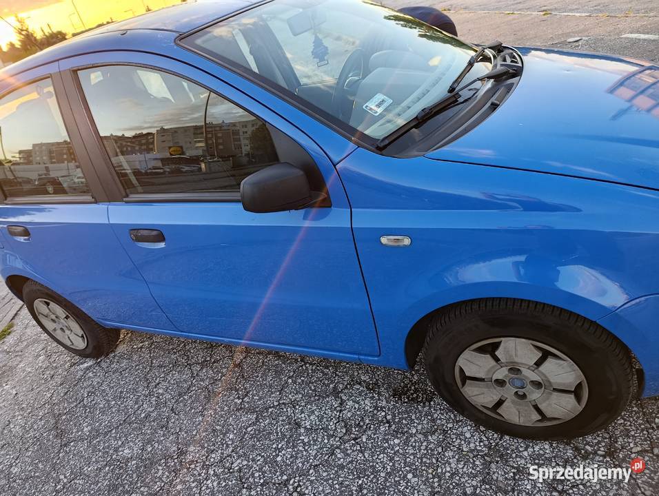 Fiat panda niebieski