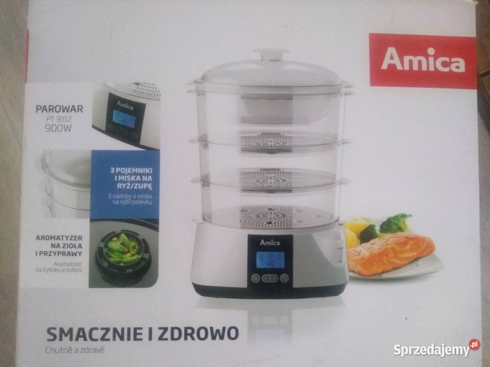 Parowar Amica Typ PT 3012 zdrowego gotowania Pozostałe