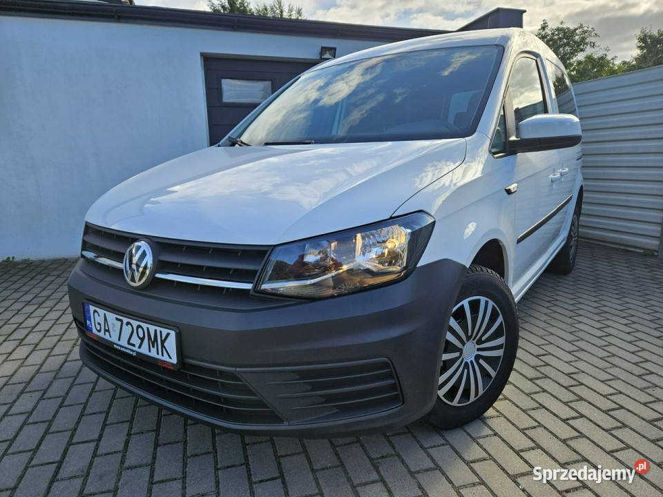 Volkswagen Caddy 14 TSI 110 FV23 bezwypadek centralny zamek Gdynia
