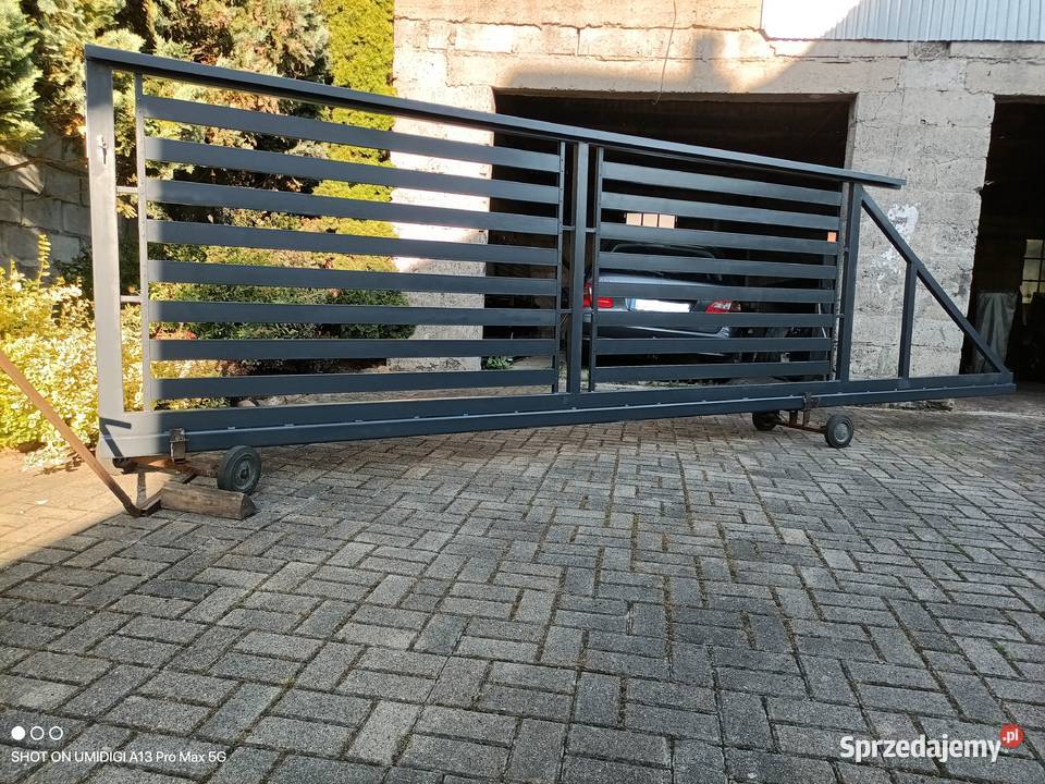 Brama przesuwna 4000x1500 wjazdowa naposesje Lwówek Śląski sprzedam