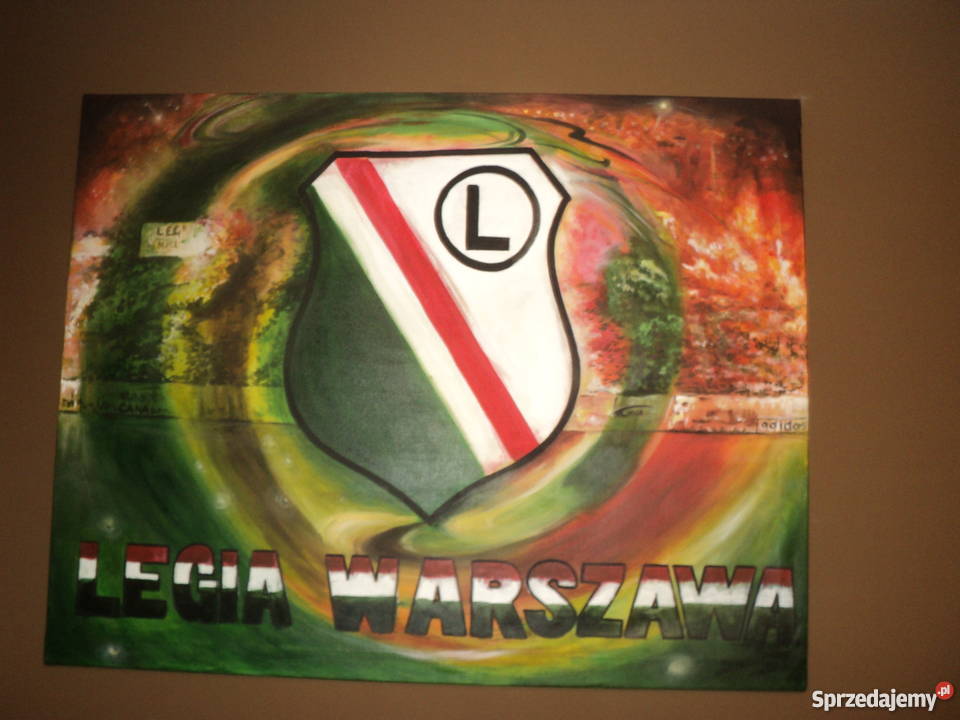 Obraz Kibica Legii Warszawa Legia Warszawa Ząbrowo