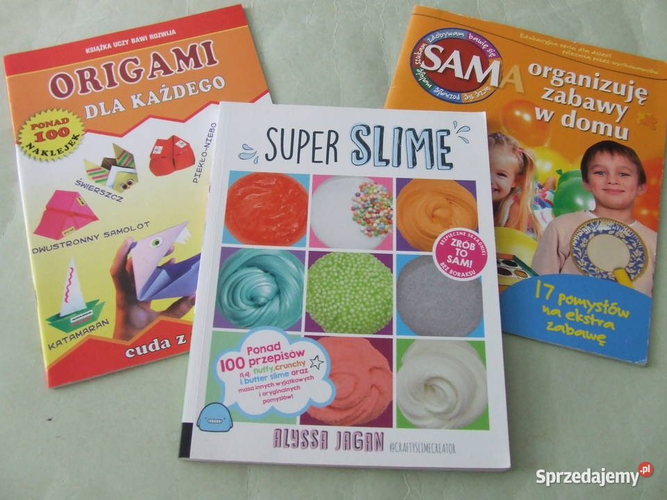 Origami każdego Super slime Sama organizuję