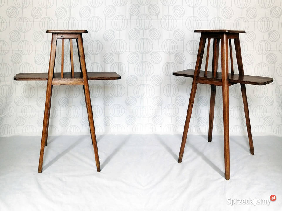 Kwietniki vintage renowacji Kwietnik drewniany Kraków sprzedam