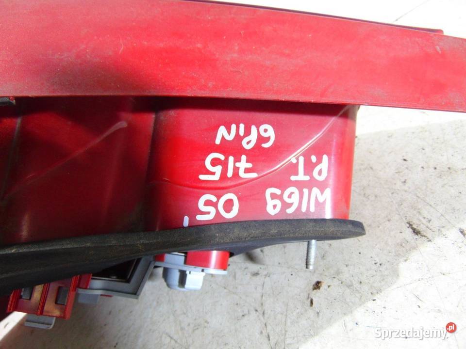 LAMPA PRAWA TYLNA TYŁ 6 PIN MERCEDES W169 wielkopolskie sprzedam