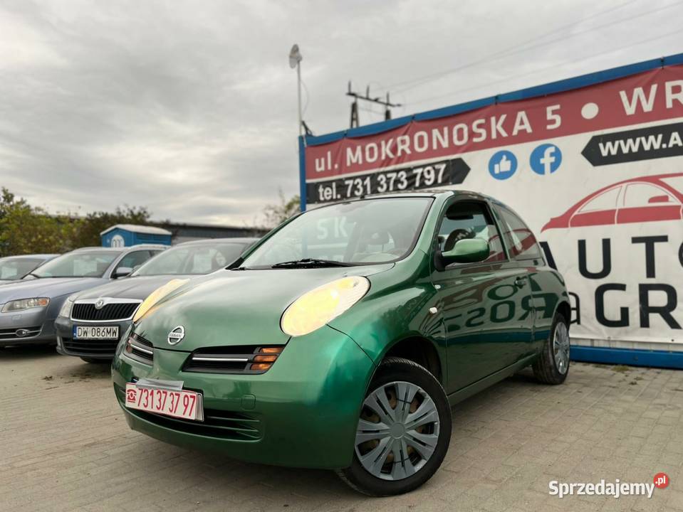 Nissan Micra 14 Benzyna Klima Miejski dolnośląskie Wrocław