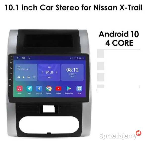 Radio 2din Android Nissan xtrail 2 T31 XTrail Ożarowice